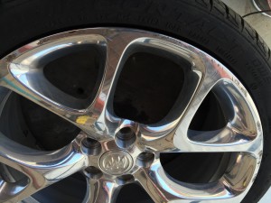 Buick Wheel Before Repair